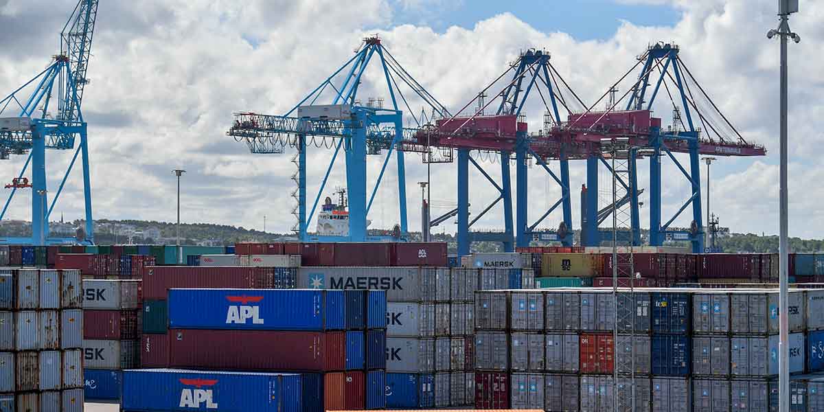 Priserna sjunker för svensk export