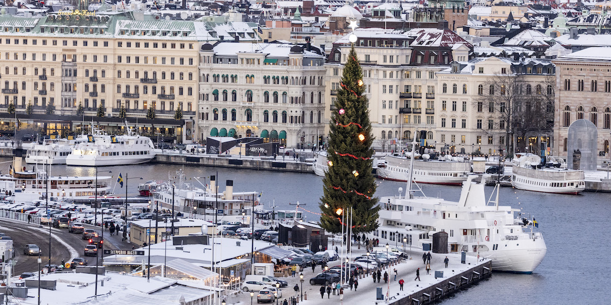 Proffsiga vitvaror trotsar röd Stockholmsbörs
