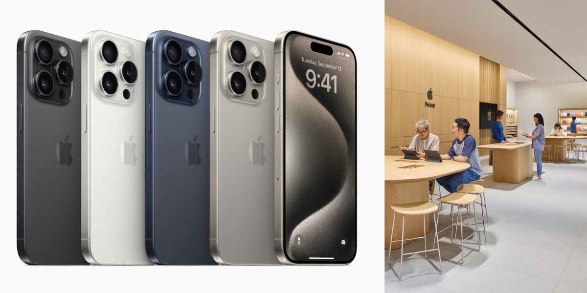 Apple chockar med prissänkning på Iphone 15 i Kina