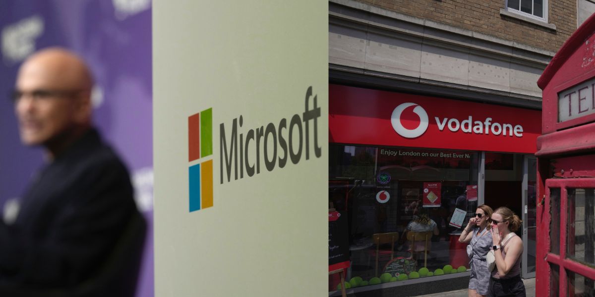Vodafone och Microsoft i megadeal: Lägger miljarder på AI
