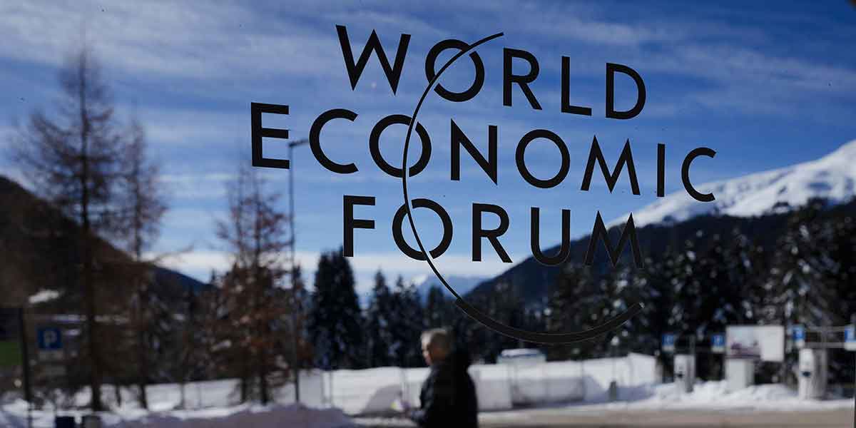 Omvärldsoro sätter sin prägel i Davos