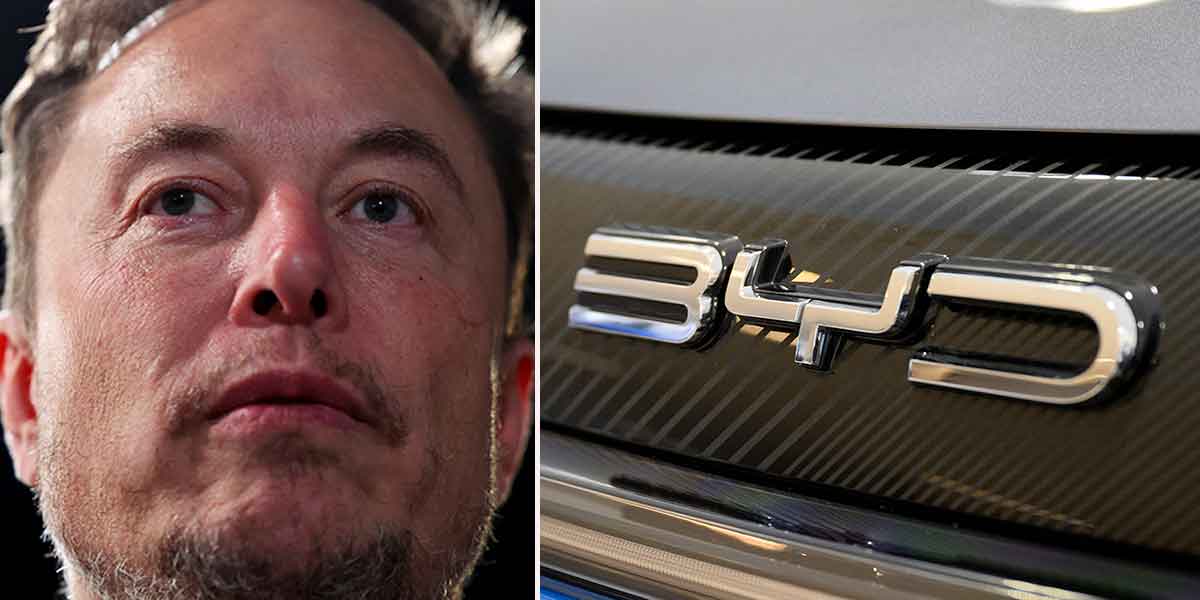 Elon Musk hånade BYD – får nu äta upp det