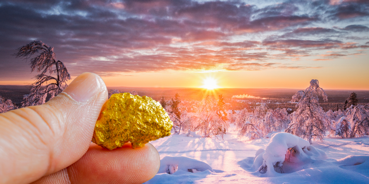 Gruvfynd i Lappland – 110 ton guld i berggrunden