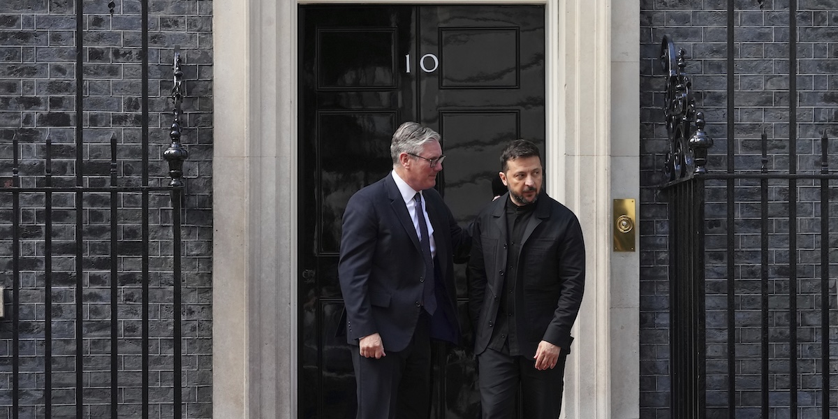 Rysk gas värmer paradgatan i London