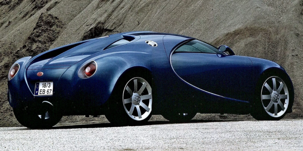 Bugatti Veyron Prototype (Foto: Brightwork media på Instagram)