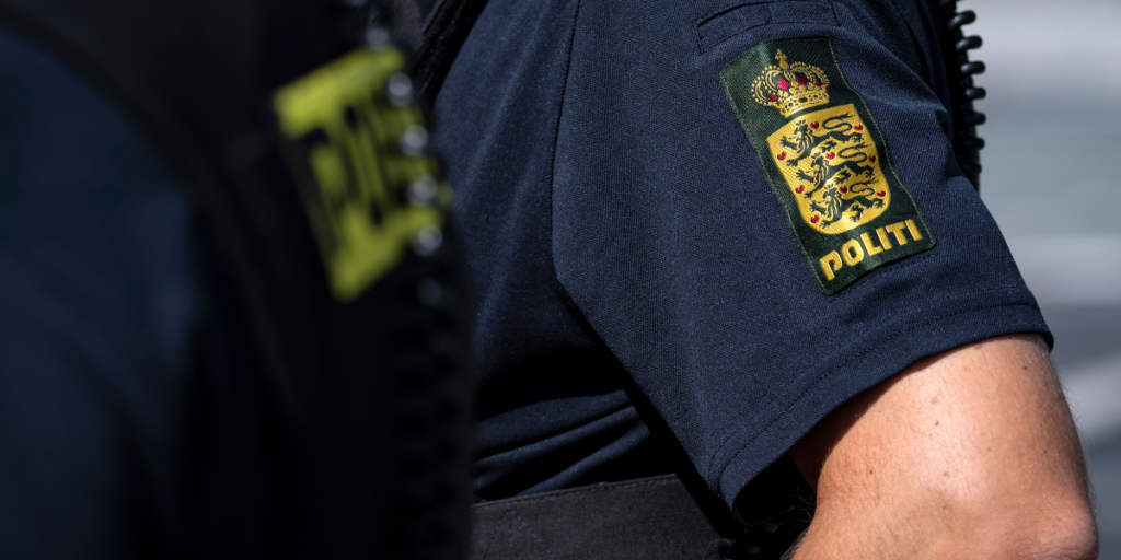 Dansk polis hade en intensiv jakt. (Foto: Johan NilssonTT)