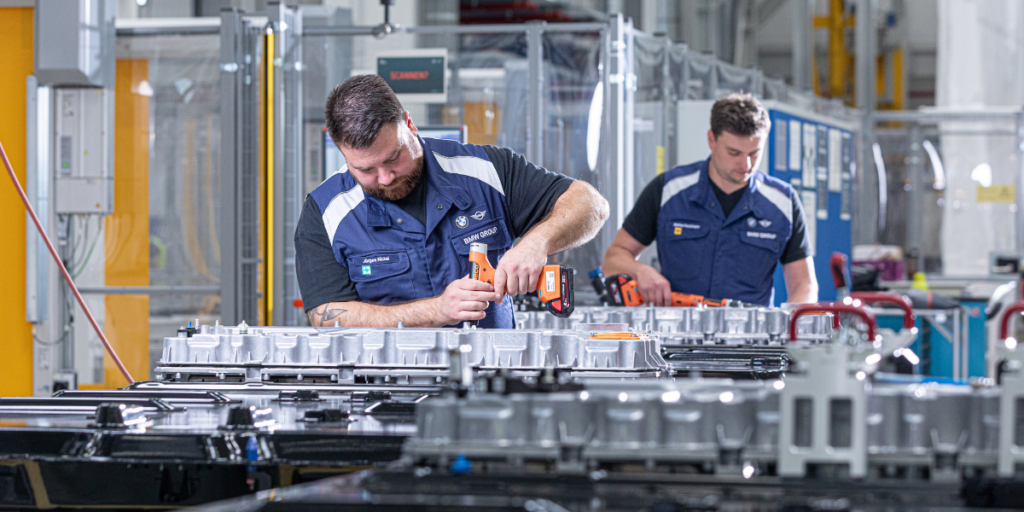 Pilotanläggningarna i Parsdorf, Hallbergmoos och München. (Foto: BMW)
