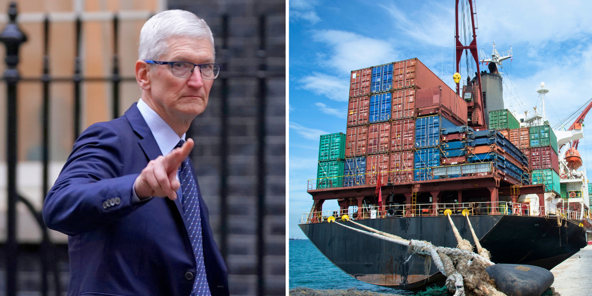 Trump hotar Indien – Apple träffas direkt