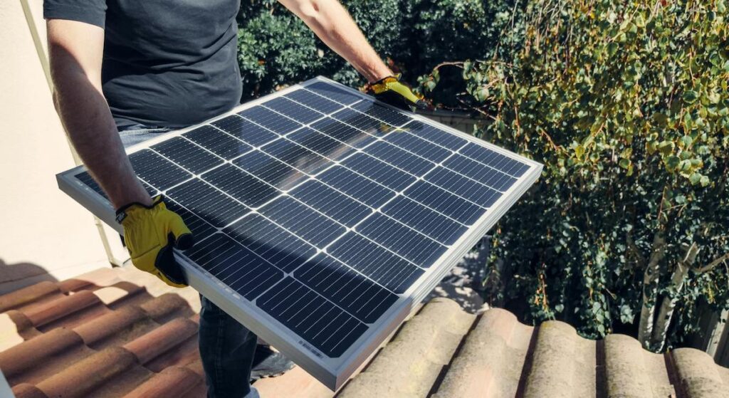 Solceller