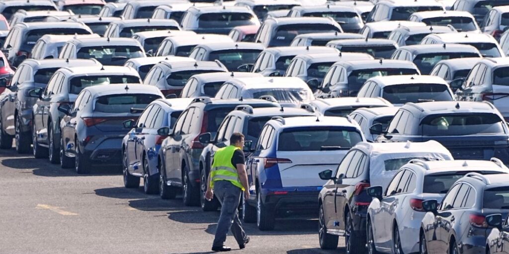 Tyska bilar är en förlorarsektor i avtalet mellan EU och USA