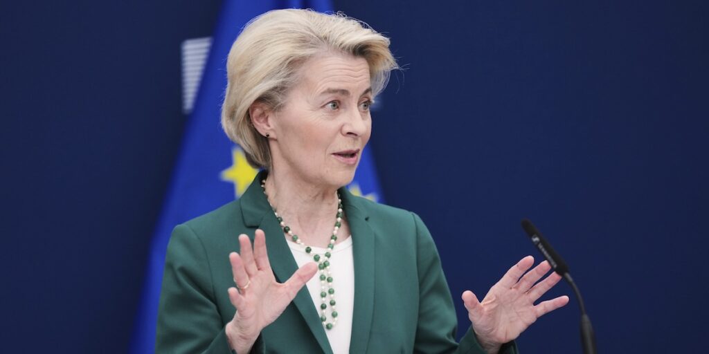 EU-kommissionens ordförande Ursula von der Leyen har varnat för att Trumps tullar kan slå hårt mot företag och konsumenter på båda sidor av Atlanten.