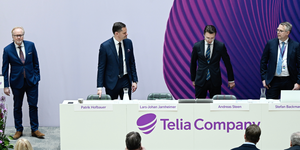 Lettland vill ta över Telias tillgångar