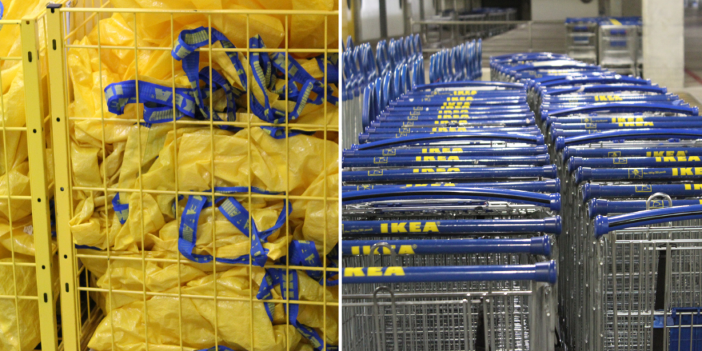 IKEAs citybutik i San Francisco som visar företagets nya strategi att förändra kundernas shoppingupplevelse, nu även med pop up‑butiker i USA.