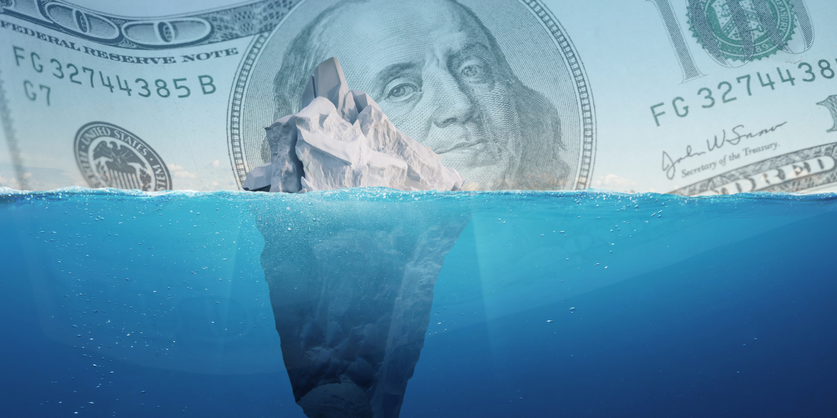 Isberget som sänker USA:s ekonomi