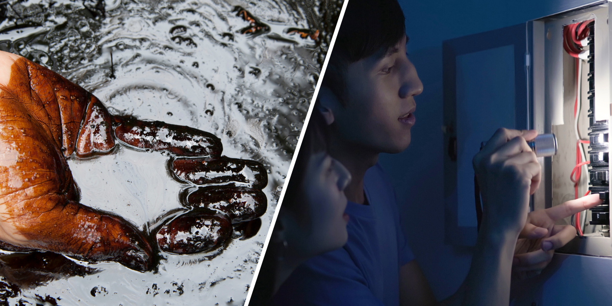 Landet badar i olja – men tvingas leva i mörker