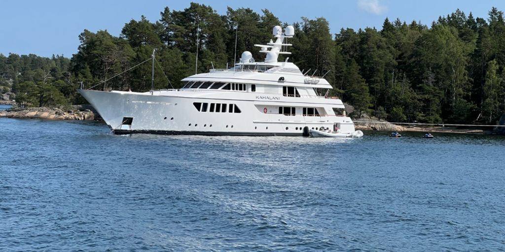 Kahalani fångad vid Vindö (Foto: Mikael Gullström)