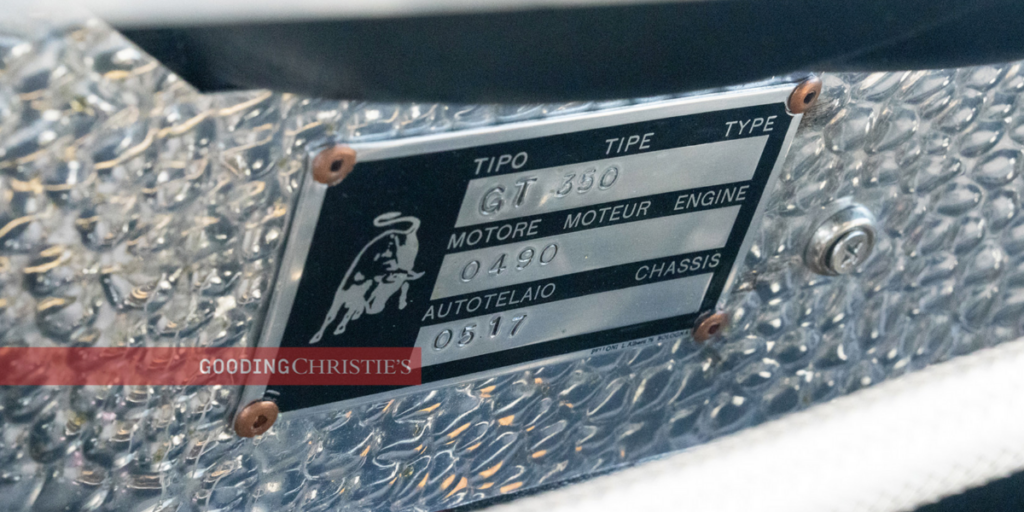 Lamborghini 400 GT 'Interim' (Foto: Gooding & Christies)