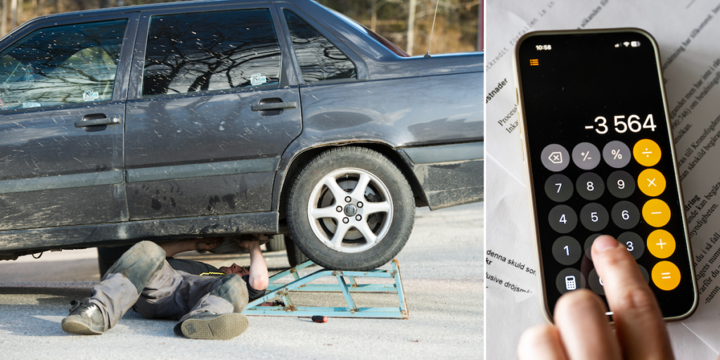 När bilen går sönder är det skönt att ha en buffert på sparkontot