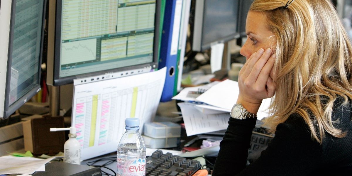 Börsfrossa i Paris – storbankerna rasar