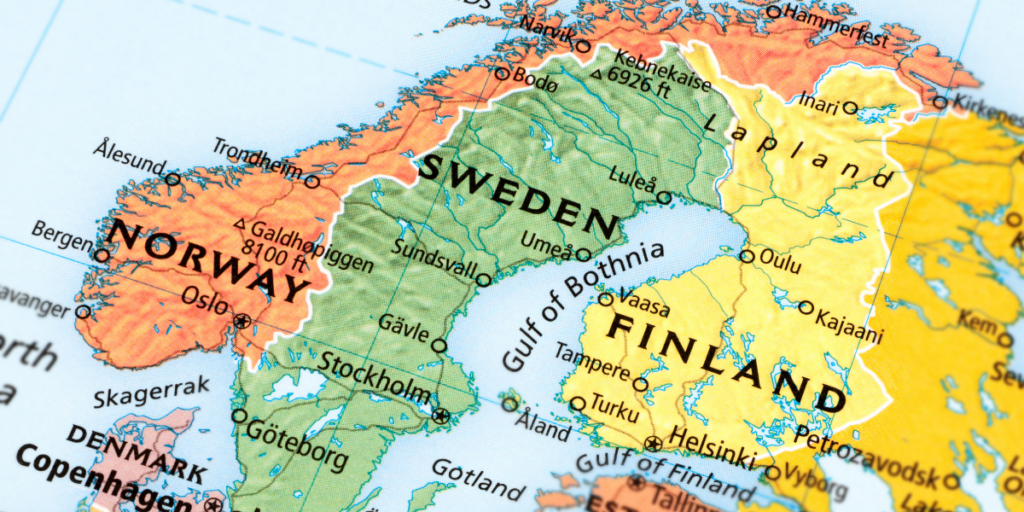 Sverige toppar listan i Norden med 2,51 procent av BNP i penningtvätt, enligt Nasdaq Verafin. (Foto: Canva)