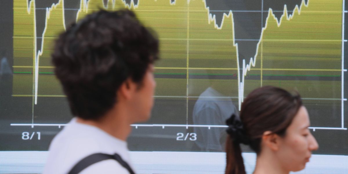 Tryck nedåt på Tokyobörsen