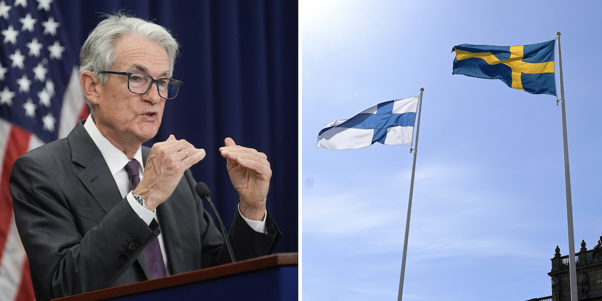 Jobbchocken pressar FED. Sverige och Finland toppar en dålig lista.