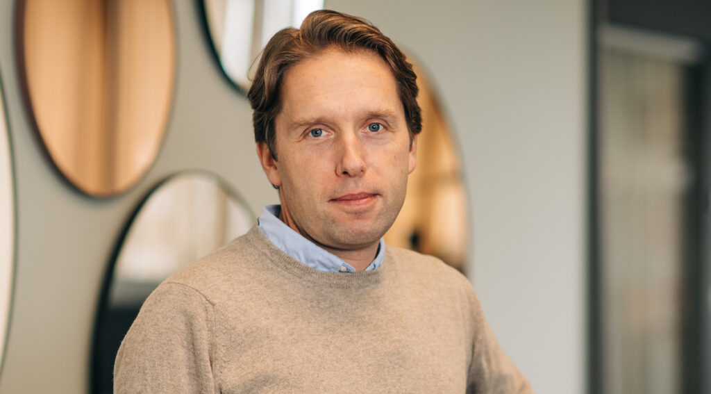 Hampus Brodén, vd och medgrundare på Stabelo