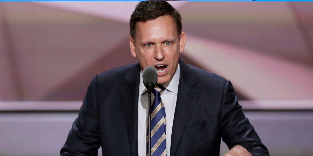 Miljardären Peter Thiel stor vinnare på ether-rallyt