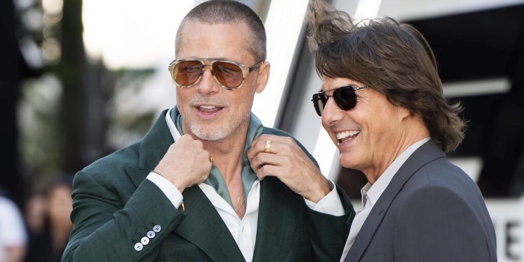 Brad Pitt och Tom Cruise på röda mattan. En ny studie visar att coolhet ofta kopplas till energi, nyfikenhet och självständighet.