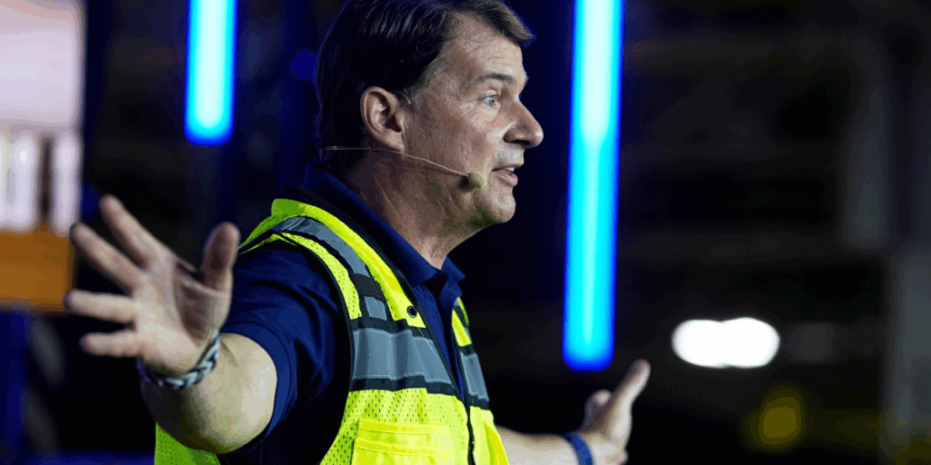 Fords vd Jim Farley. (Foto: Darron Cummings/AP/TT)