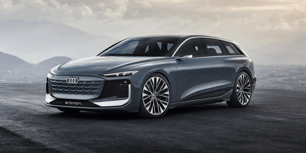 Vi får nöja oss med Audi A6 Avant e-tron (Foto: Audi)