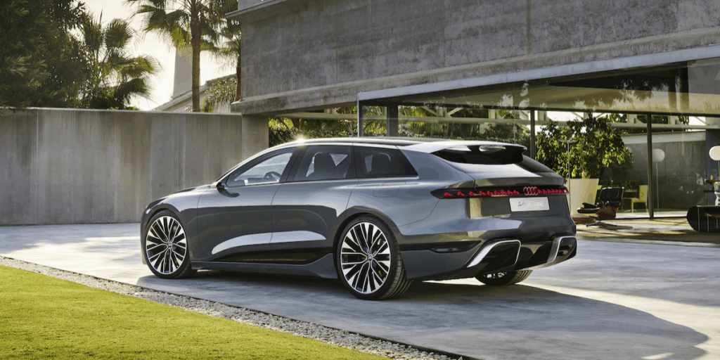 Vi får nöja oss med Audi A6 Avant e-tron (Foto: Audi)