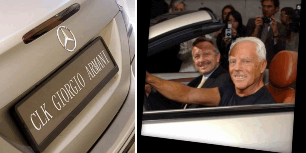 Giorgio i CLK:n som han varit delaktig i. (Foto: BECAN Communications)