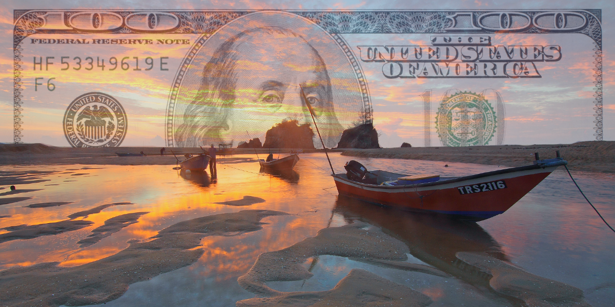 Raset fortsätter: Nytt lågvattenmärke för dollarn