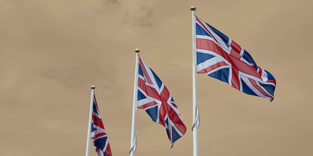 Tillväxten bortblåst i Storbritannien