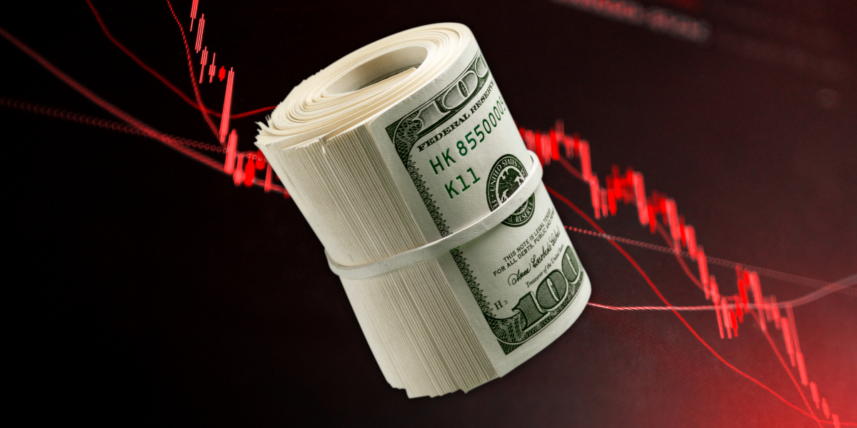 Raset fortsätter: Marknaden flyr från dollarn