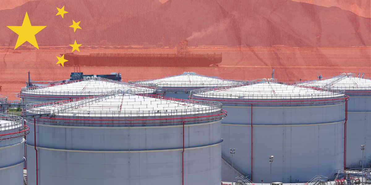 Kina tankar olja – fyller sina lager till bredden