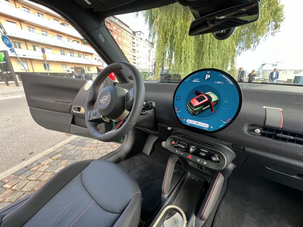 Mini Cooper JWW instrumentering