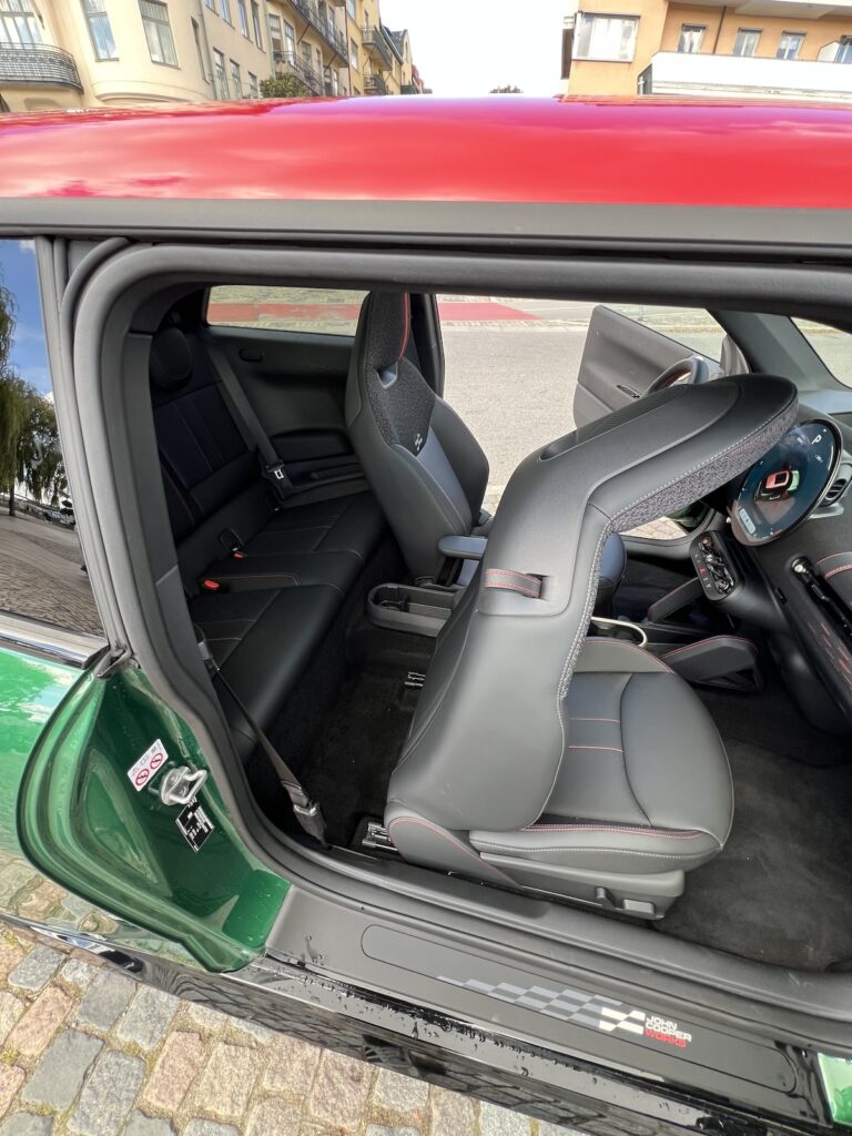 Mini Cooper JCW passagerare