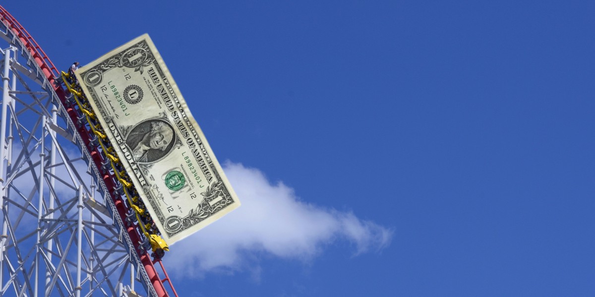 Dollarn bara fortsätter att falla