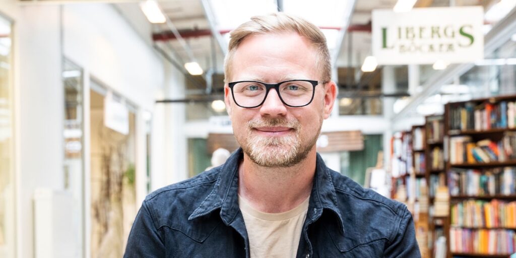 Simon Glimtoft är nuvarande centrumledare för ReTuna och han lyfter gärna fram Eskilstunaborna som nyckeln till framgången. (Foto: ReTuna)