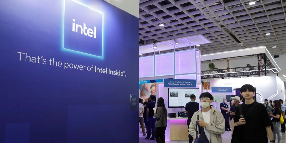 Nu tigger krisande Intel pengar av Apple