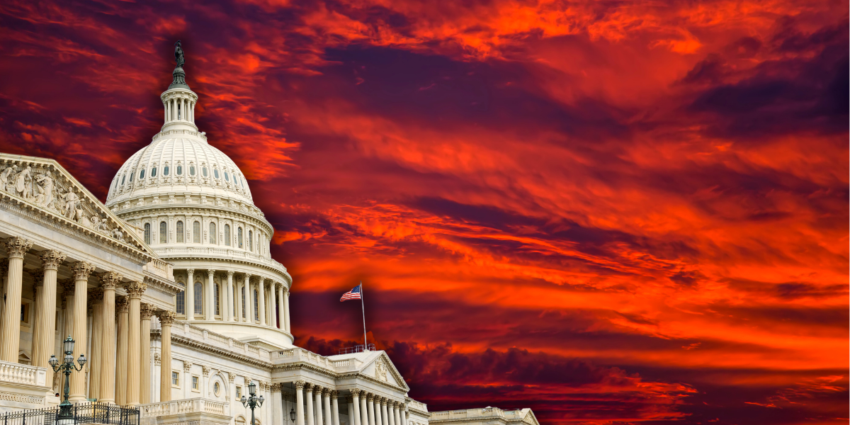 Snart stannar USA – “Flyger i blindo”