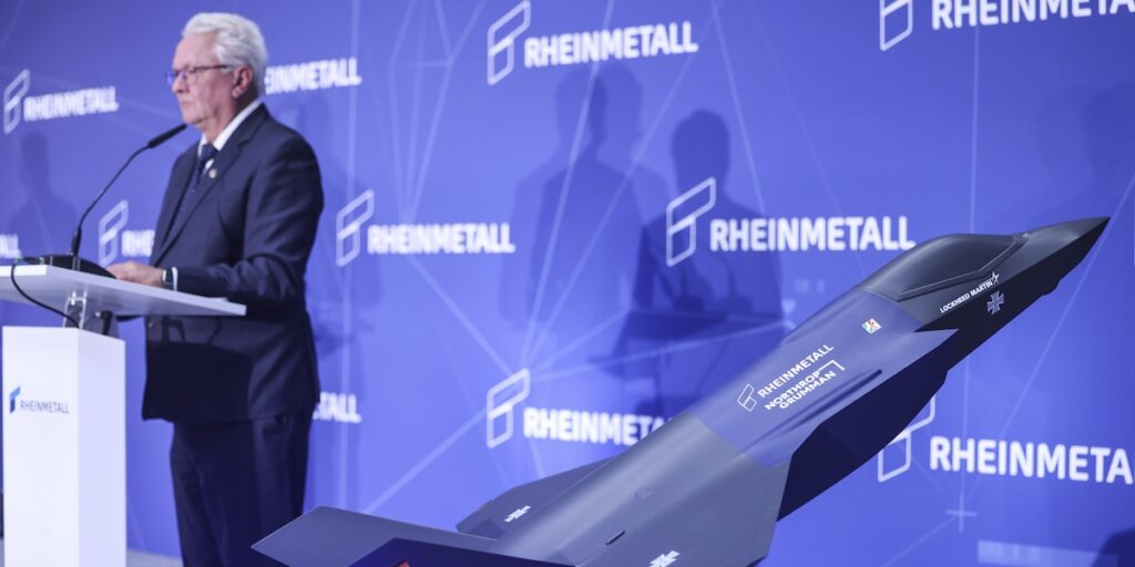 Rheinmetall är en ledande internationell systemleverantör inom försvarsindustrin och vill nu möta drönarhotet med sitt Skyranger-system.
