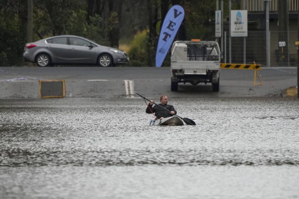 Australien har drabbats av stora översvämningar de senaste åren, bland annat i Sydney som på bilden. 