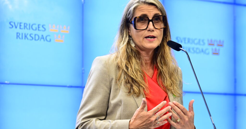 Regeringen har ”gett upp”, konstaterade Janine Alm Ericson