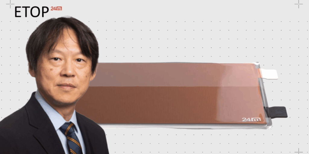 Naoki Ota, vd på 24M Technologies. (Foto: 24M)