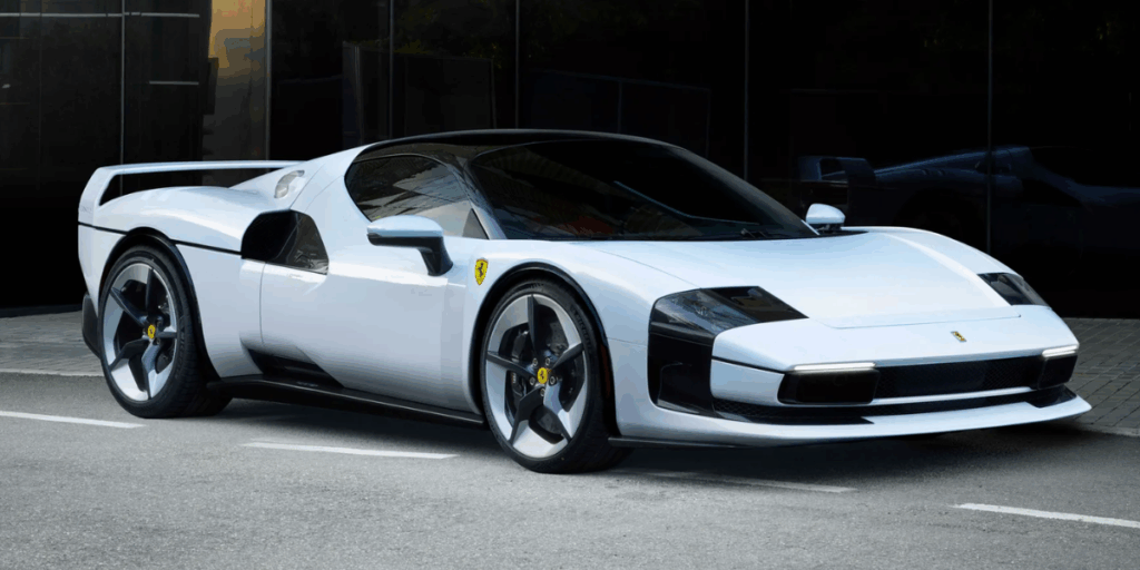 Ser ni retrovibbarna i den här bilen? (Foto: Ferrari)