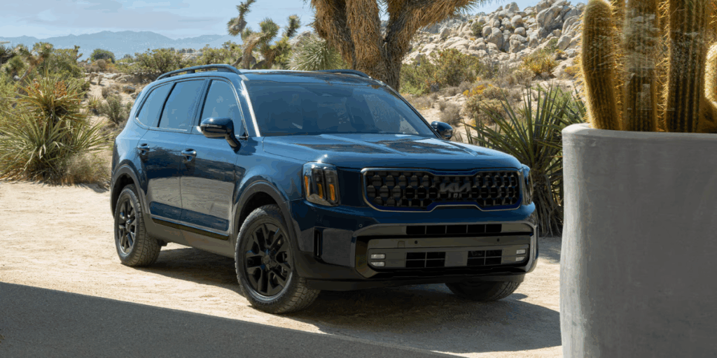 Kia Telluride är tyvärr ingen bil vi har i Sverige. (Foto: Kia)