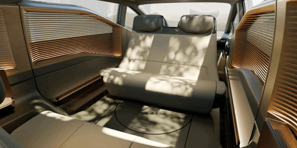 Det verkar vara lite flexibelt med hur insidan kan se ut. (Foto: Lexus)